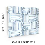 A-Street Prints Lolly - Blue Wallpaper | Buy Online A-Street Prints Lolly wallpaper, color Blue, SKU 4135-27273