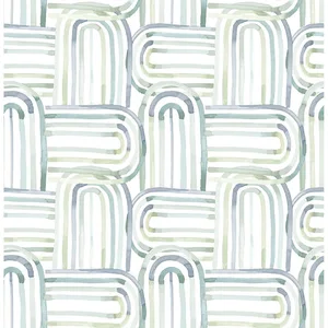 A-Street Prints Lolly wallpaper, color Teal, SKU 4135-27270