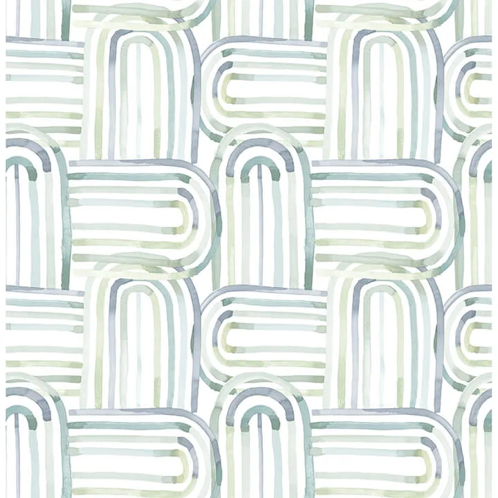 A-Street Prints Lolly wallpaper, color Teal, SKU 4135-27270