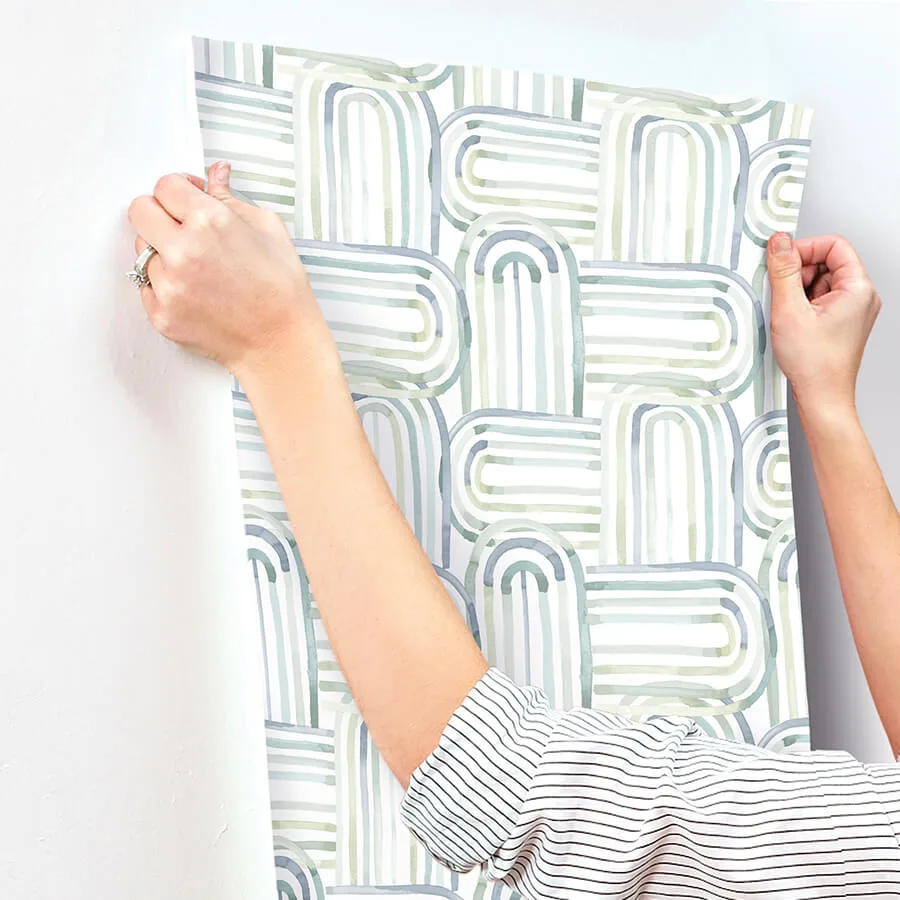 A-Street Prints Lolly - Teal Wallpaper | Buy Online A-Street Prints Lolly wallpaper, color Teal, SKU 4135-27270