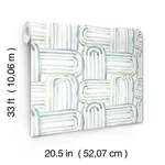 A-Street Prints Lolly - Teal Wallpaper | Buy Online A-Street Prints Lolly wallpaper, color Teal, SKU 4135-27270