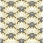 A-Street Prints Lotus wallpaper, color Mustard, SKU 2861-25754