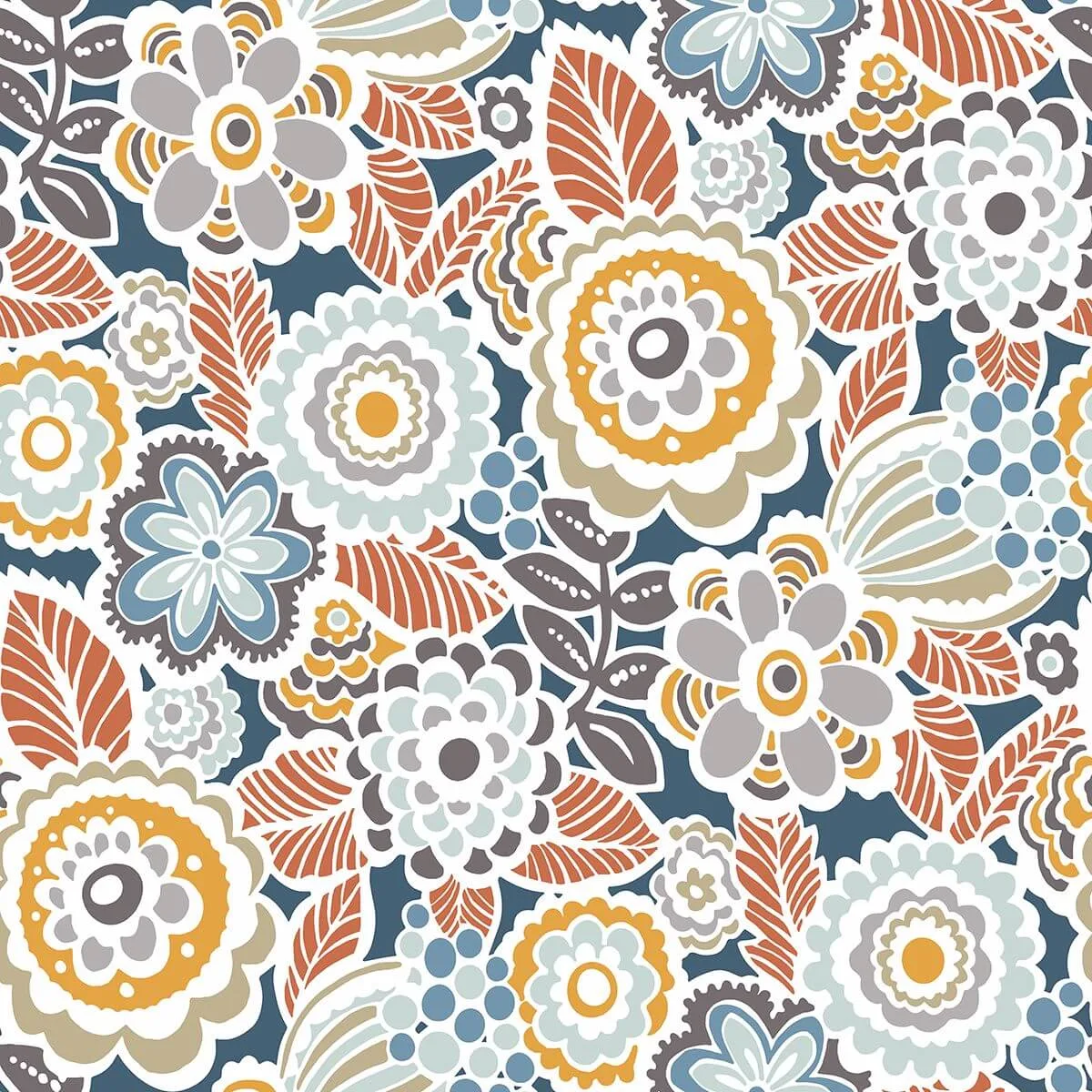 A-Street Prints Lucy wallpaper, color Navy, SKU 2903-25866