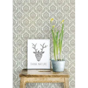 A-Street Prints Lulu wallpaper, color Dark Green, SKU 2657-22229