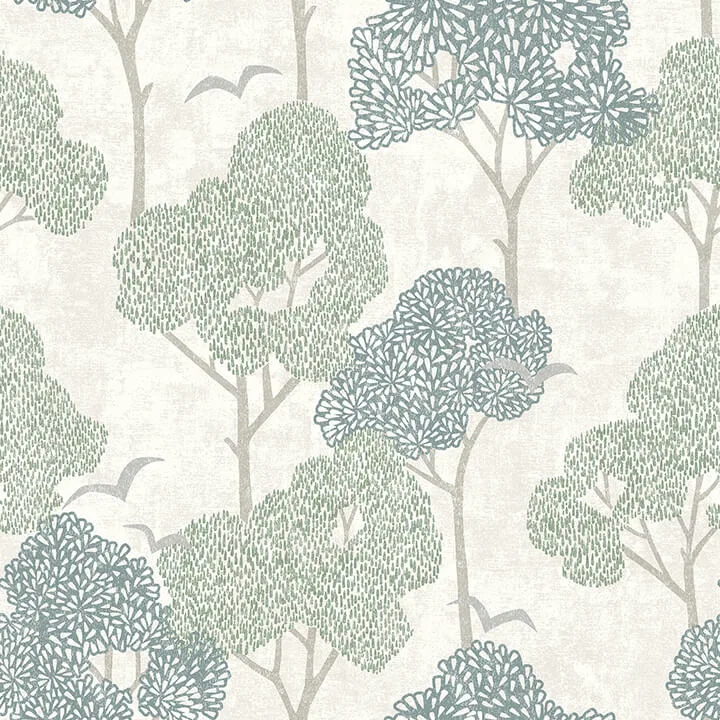 A-Street Prints Lykke wallpaper, color Green, SKU 4066-26542