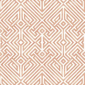 A-Street Prints Lyon wallpaper, color Coral, SKU 4120-26848