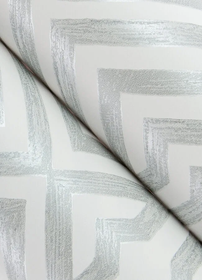 A-Street Prints Lyon wallpaper, color Silver, SKU 4120-26849