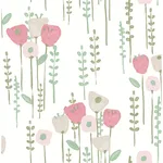 A-Street Prints Mabel wallpaper, color Pink, SKU 4135-27275
