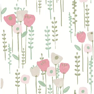A-Street Prints Mabel wallpaper, color Pink, SKU 4135-27275