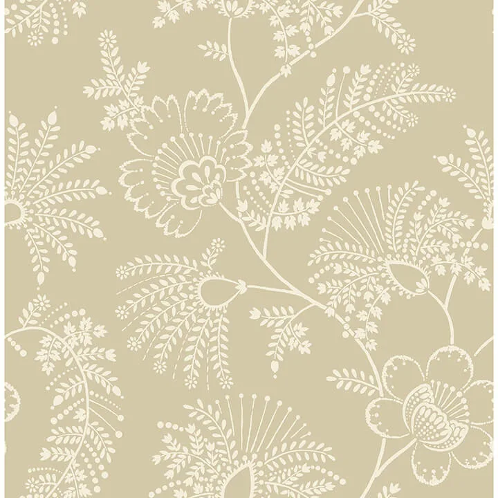 A-Street Prints Maeve wallpaper, color Butter, SKU 4120-26825