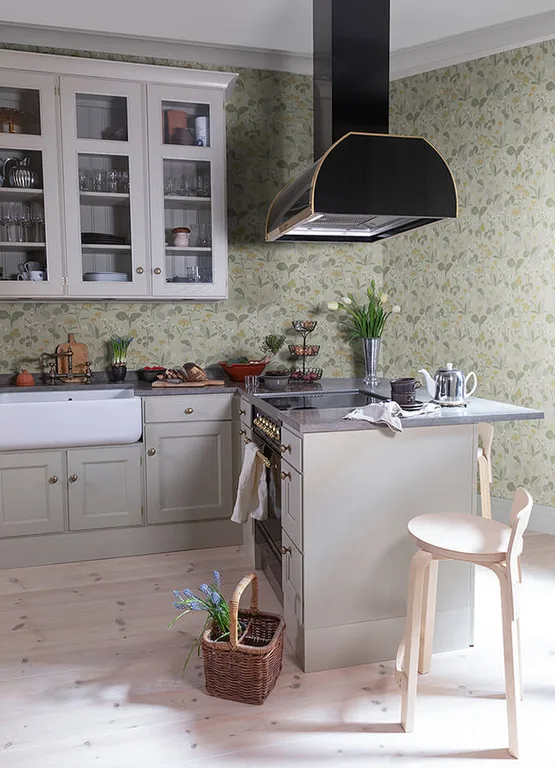 A-Street Prints Magdalena wallpaper, color Light Green, SKU 4080-92134