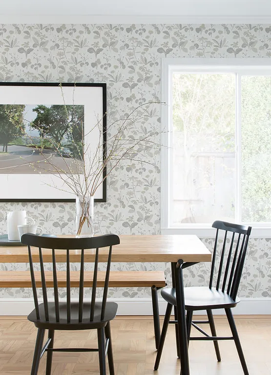 A-Street Prints Magdalena wallpaper, color Light Grey, SKU 4080-92136