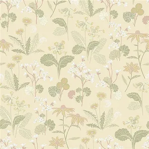 A-Street Prints Magdalena wallpaper, color Light Yellow, SKU 4080-92135