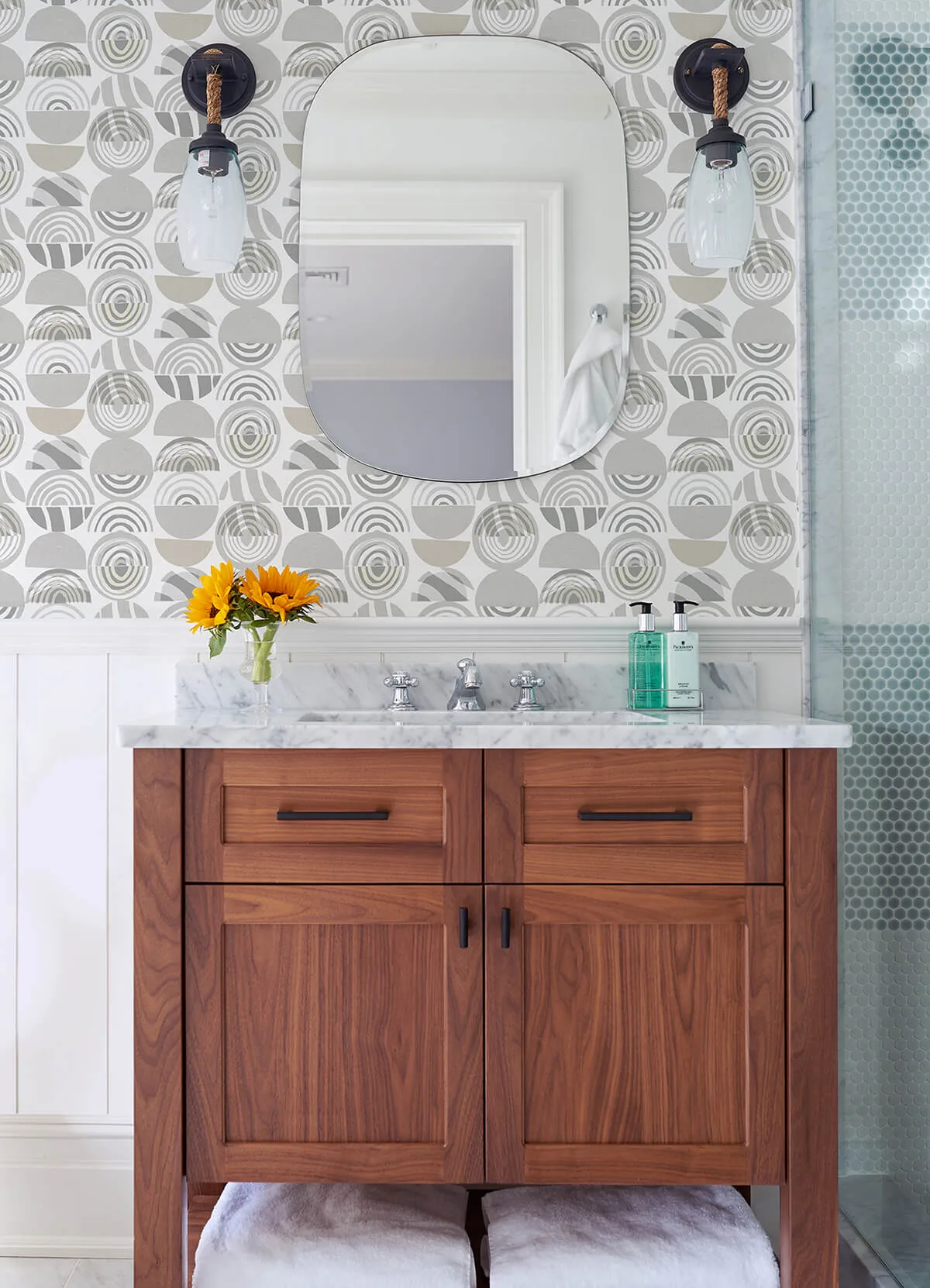 A-Street Prints Mage wallpaper, color Light Grey, SKU 4014-26444
