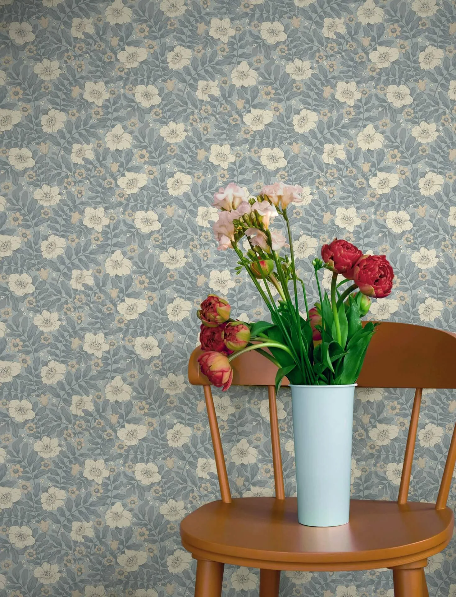 A-Street Prints Maggan wallpaper, color Blue, SKU 4201-48023