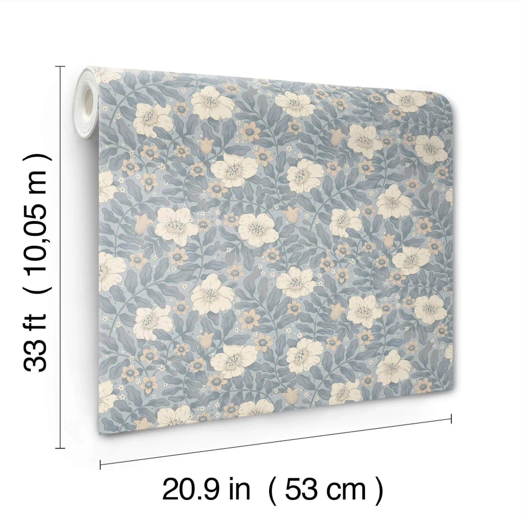 A-Street Prints Maggan wallpaper, color Blue, SKU 4201-48023