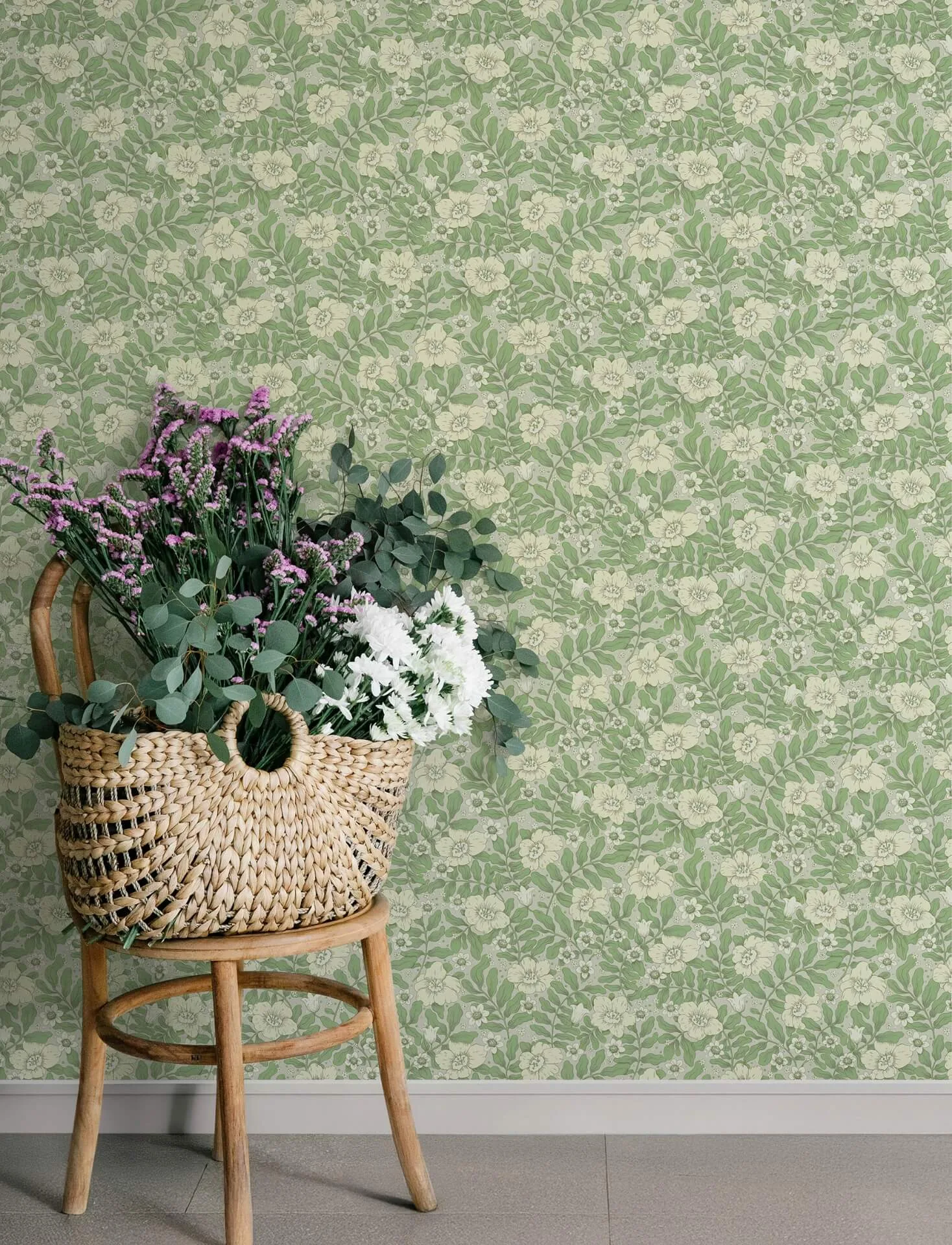 A-Street Prints Maggan wallpaper, color Jade, SKU 4201-48021