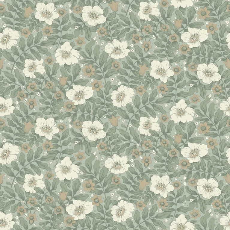 A-Street Prints Maggan wallpaper, color Sea Green, SKU 4201-48020