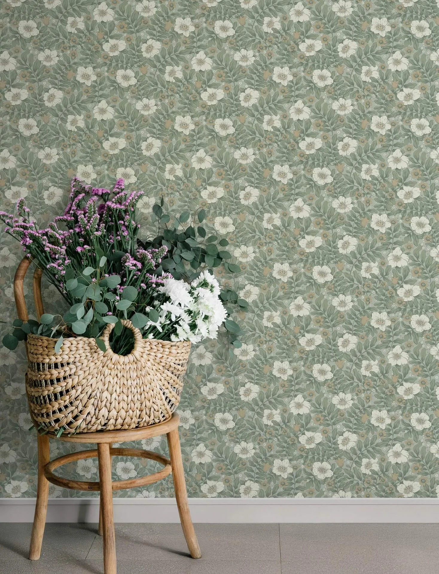 A-Street Prints Maggan - Sea Green Wallpaper | Buy Online A-Street Prints Maggan wallpaper, color Sea Green, SKU 4201-48020