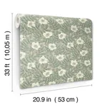 A-Street Prints Maggan - Sea Green Wallpaper | Buy Online A-Street Prints Maggan wallpaper, color Sea Green, SKU 4201-48020