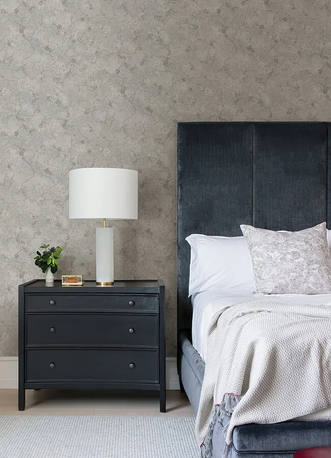 A-Street Prints Mahina wallpaper, color Pewter, SKU 4105-86650