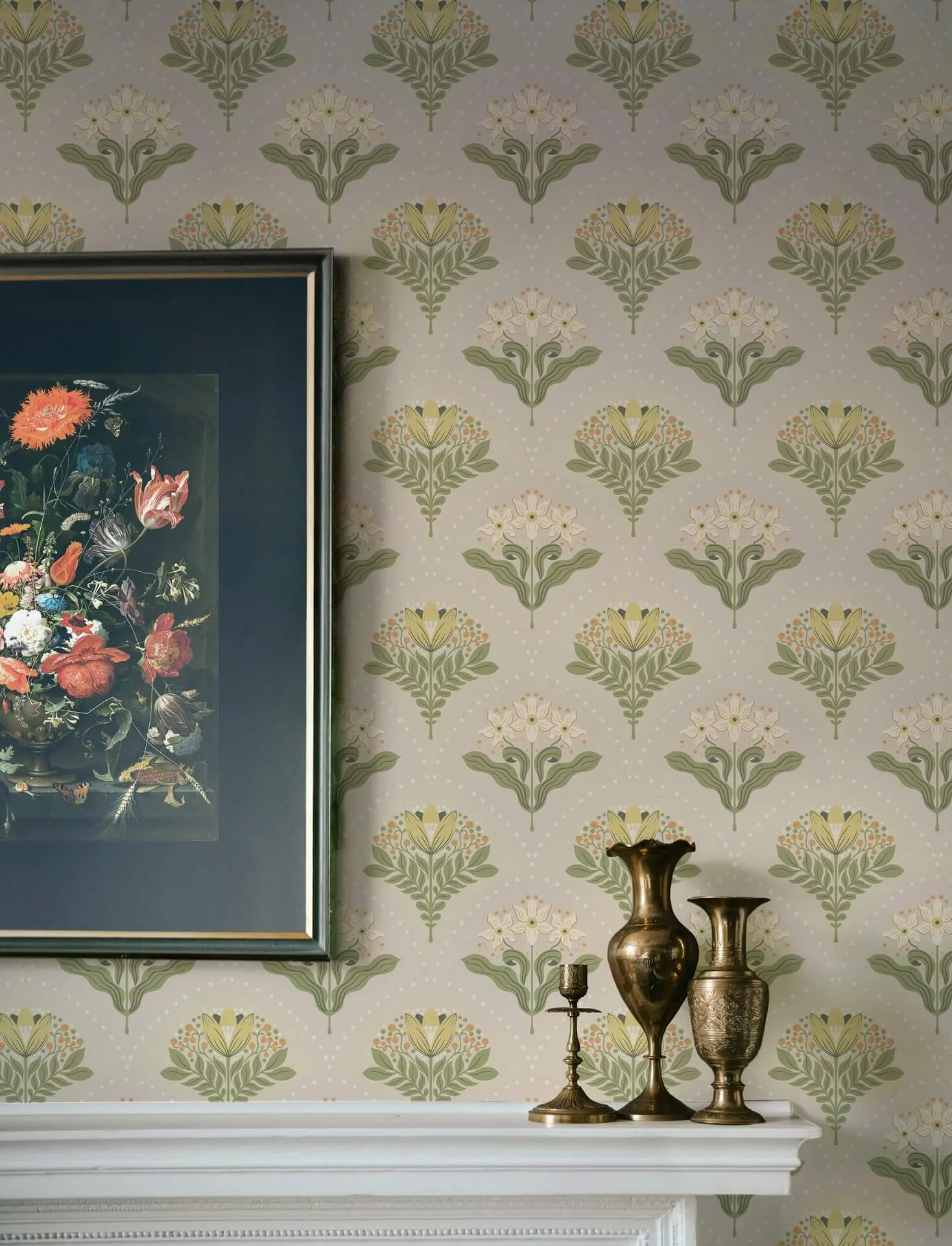 A-Street Prints Maj wallpaper, color Light Grey, SKU 4201-48014