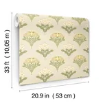 A-Street Prints Maj wallpaper, color Light Grey, SKU 4201-48014