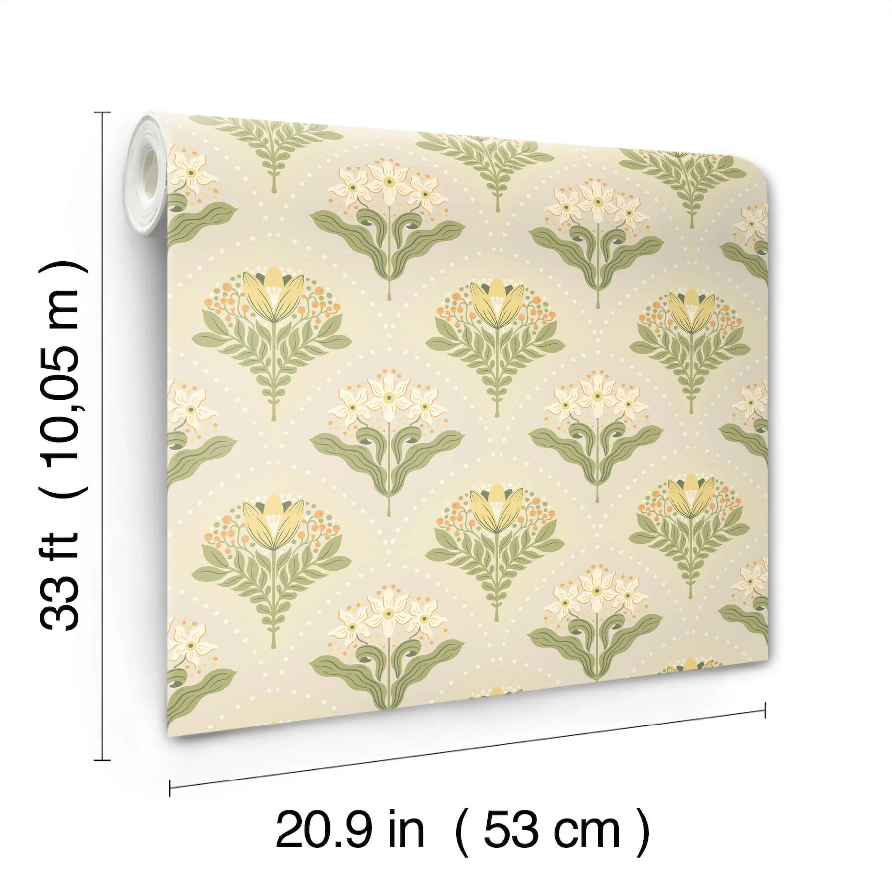 A-Street Prints Maj wallpaper, color Light Grey, SKU 4201-48014