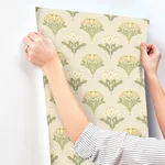 A-Street Prints Maj wallpaper, color Light Grey, SKU 4201-48014