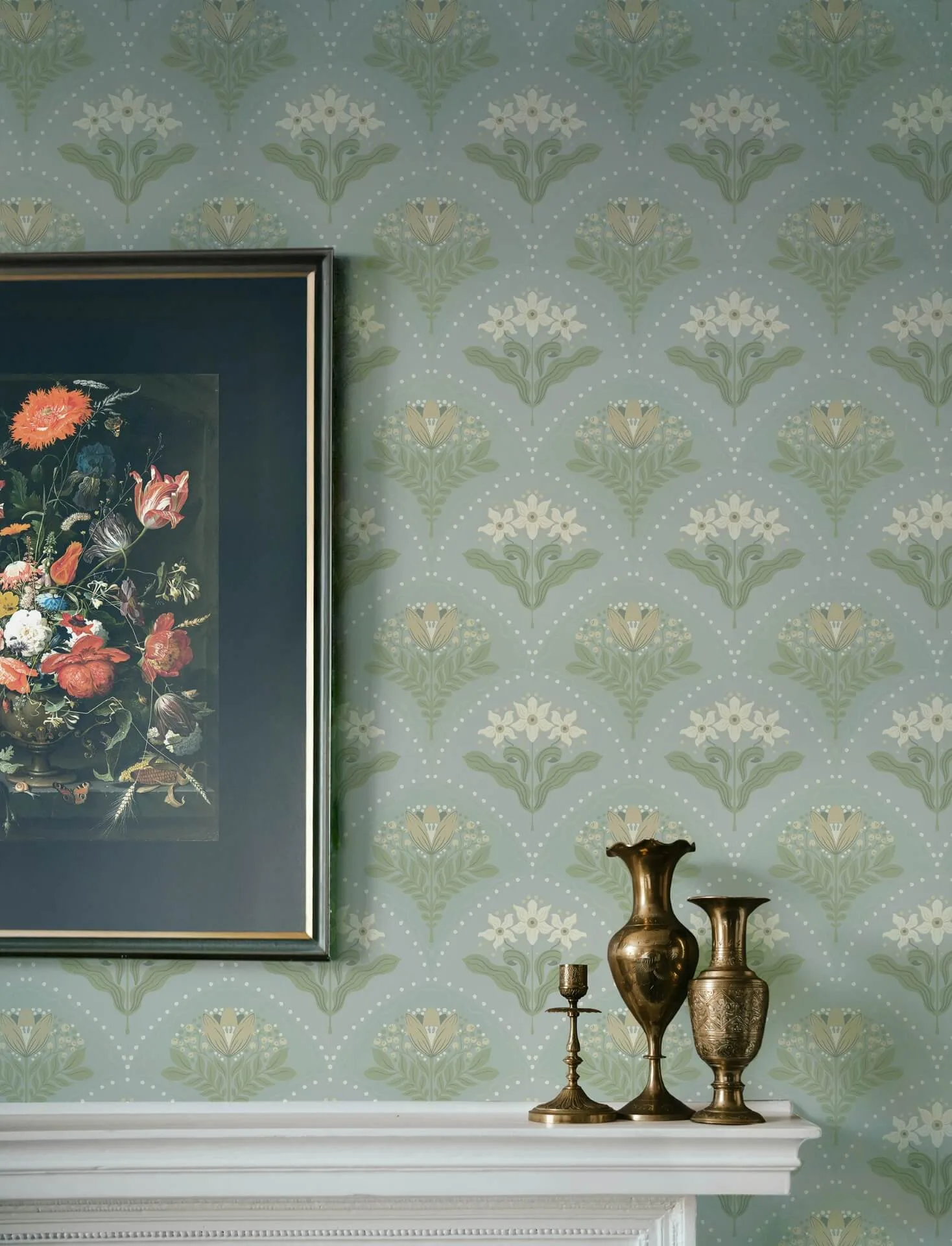 A-Street Prints Maj wallpaper, color Sky Blue, SKU 4201-48016