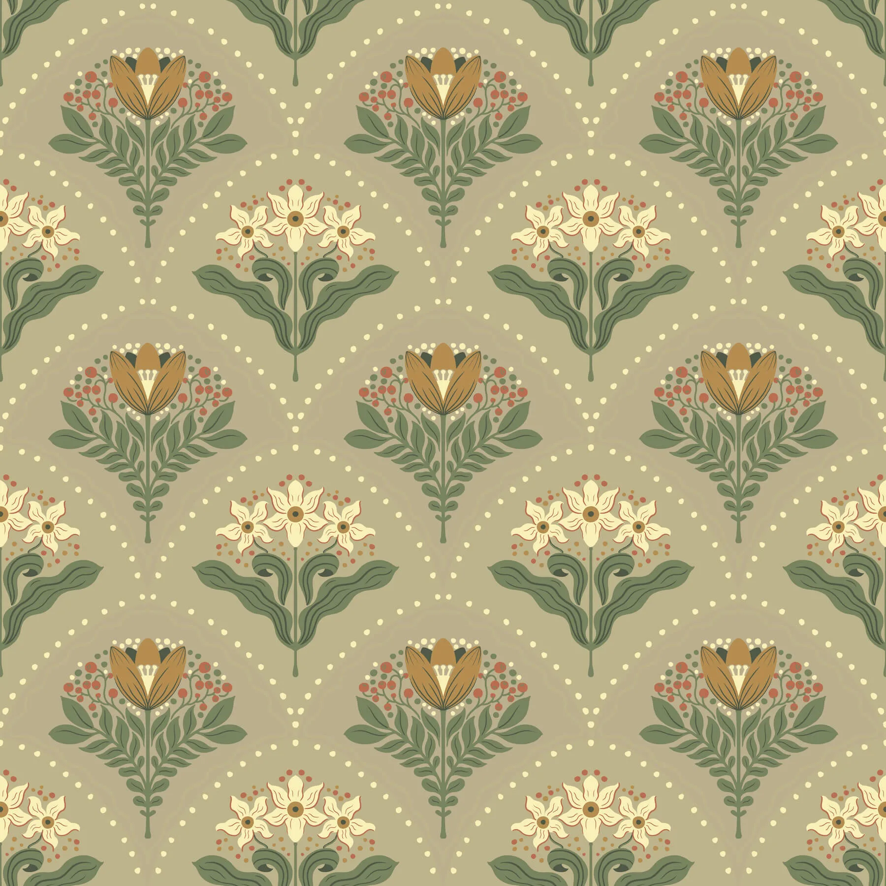 A-Street Prints Maj wallpaper, color Taupe, SKU 4201-48017