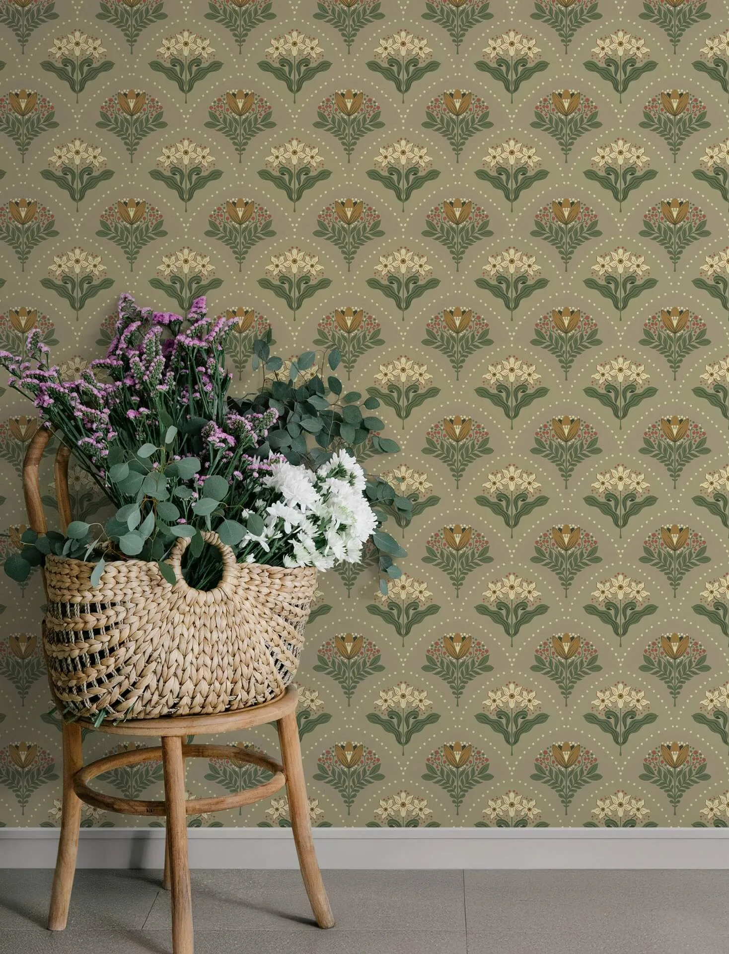 A-Street Prints Maj - Taupe Wallpaper | Buy Online A-Street Prints Maj wallpaper, color Taupe, SKU 4201-48017