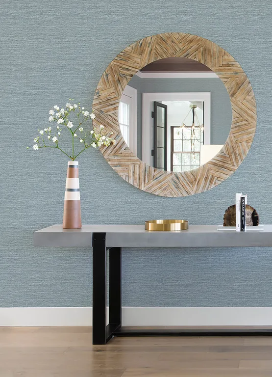 A-Street Prints Malin wallpaper, color Denim, SKU 4172-27527