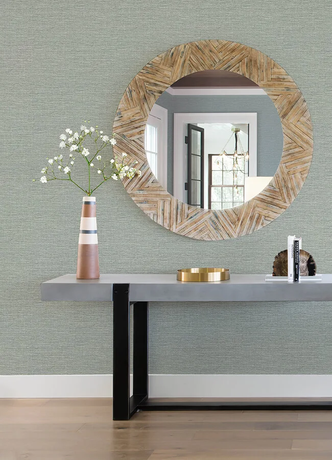 A-Street Prints Malin wallpaper, color Seafoam, SKU 4172-27530