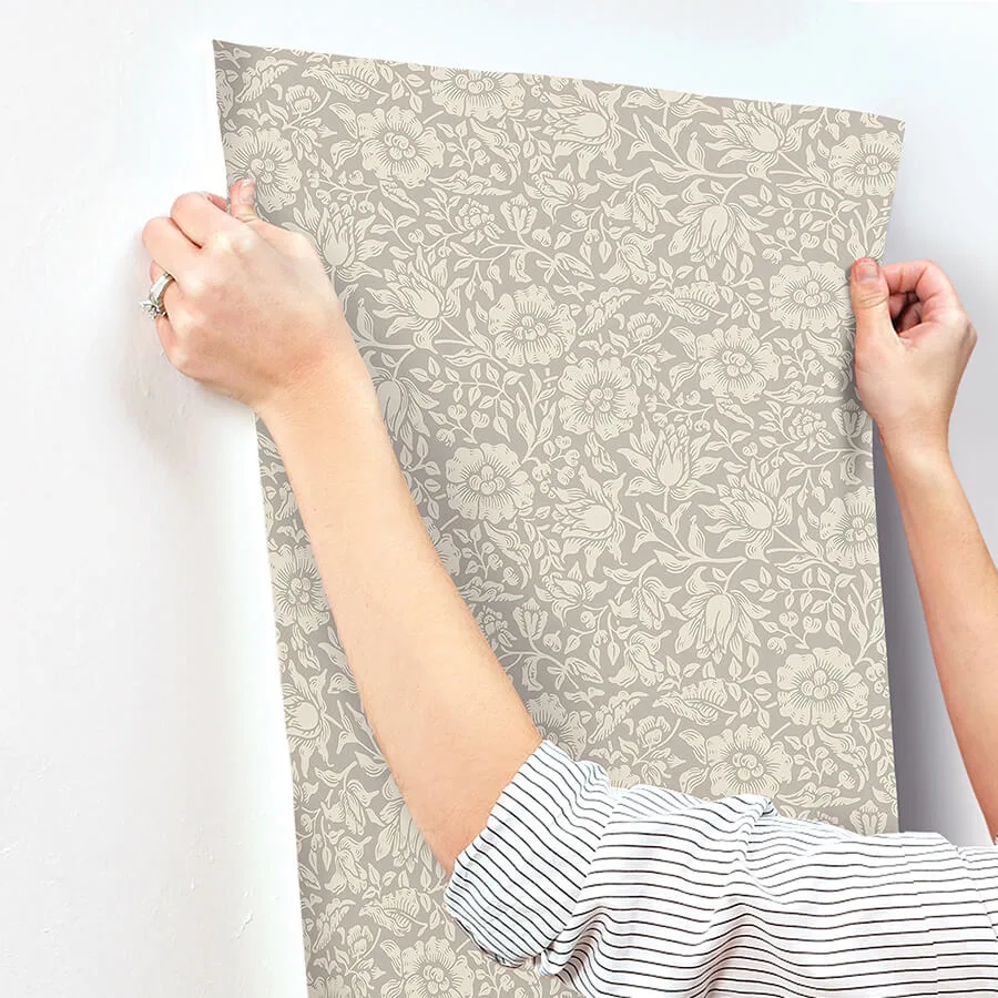 A-Street Prints Mallow - Grey Wallpaper | Buy Online A-Street Prints Mallow wallpaper, color Grey, SKU 4153-82038