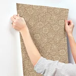 A-Street Prints Mallow wallpaper, color Rose, SKU 4153-82040