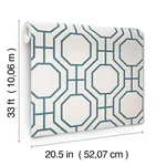 A-Street Prints Manor - Blue Wallpaper | Buy Online A-Street Prints Manor wallpaper, color Blue, SKU 4122-27048