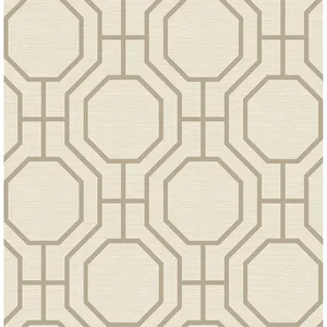 A-Street Prints Manor wallpaper, color Taupe, SKU 4122-27046