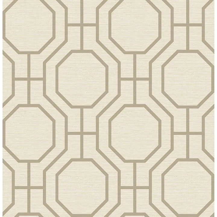 A-Street Prints Manor wallpaper, color Taupe, SKU 4122-27046