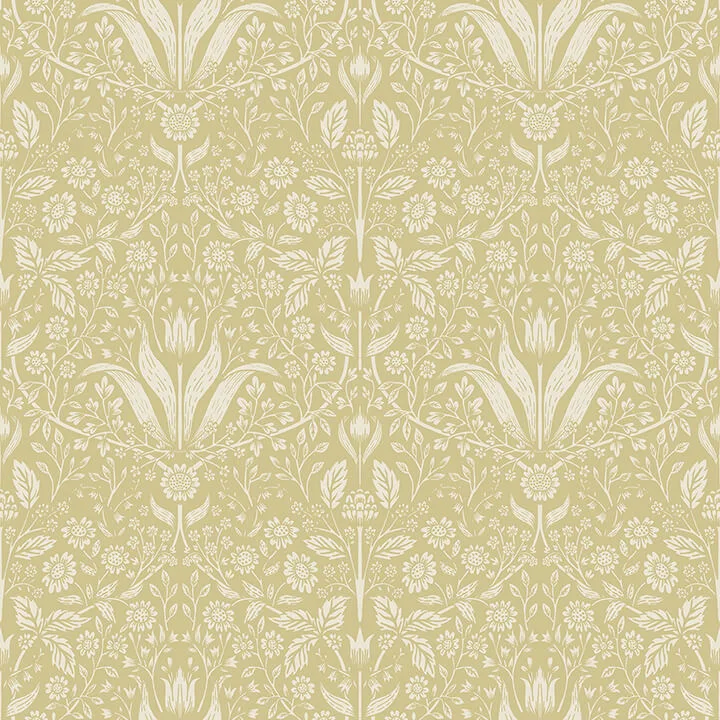 A-Street Prints Mara wallpaper, color Yellow, SKU 4143-34038