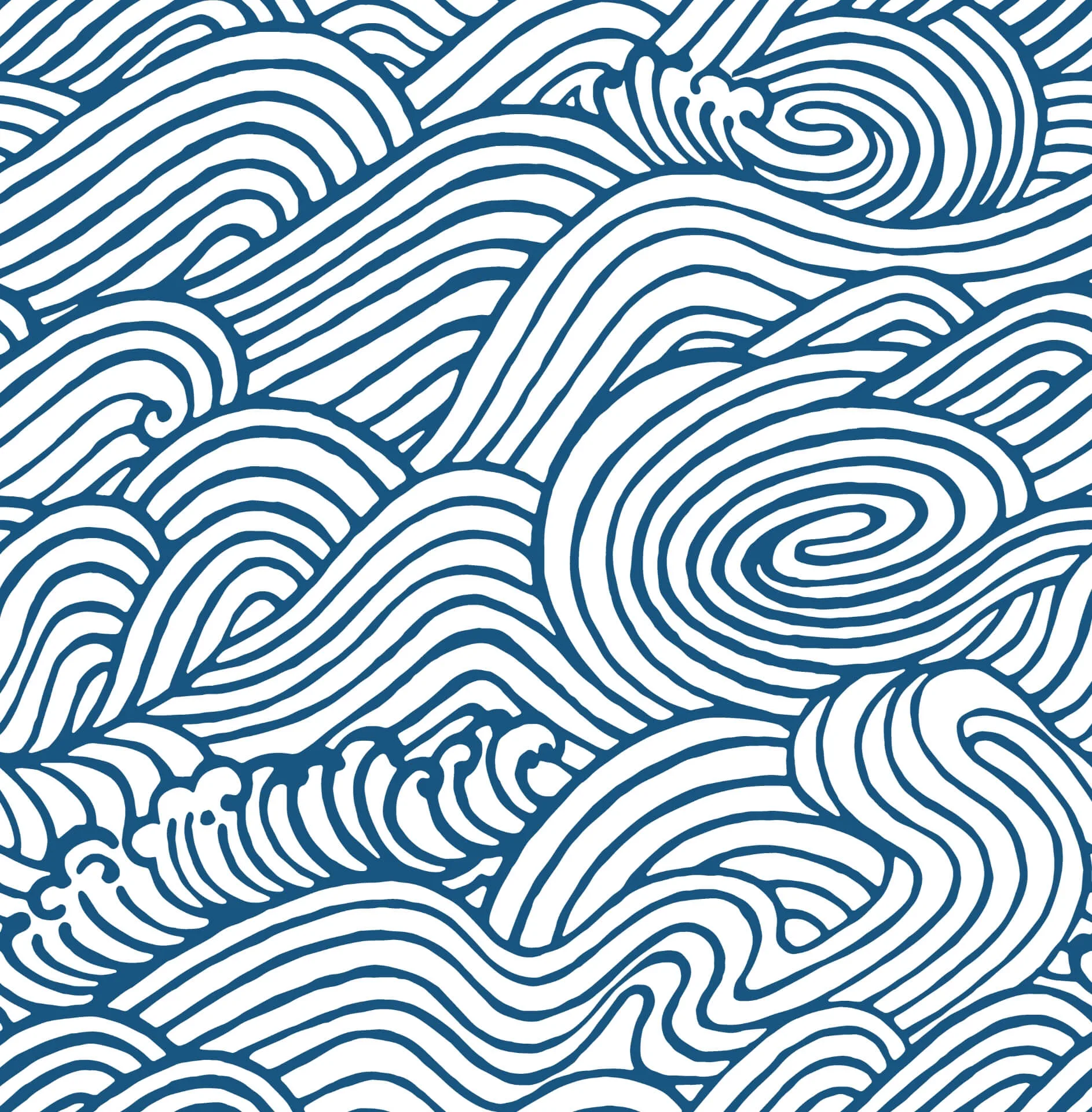 A-Street Prints Mare wallpaper, color Navy, SKU 2744-24132