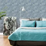 A-Street Prints Mare - Navy Wallpaper | Buy Online A-Street Prints Mare wallpaper, color Navy, SKU 2744-24132