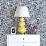 A-Street Prints Mare - Navy Wallpaper | Buy Online A-Street Prints Mare wallpaper, color Navy, SKU 2744-24132