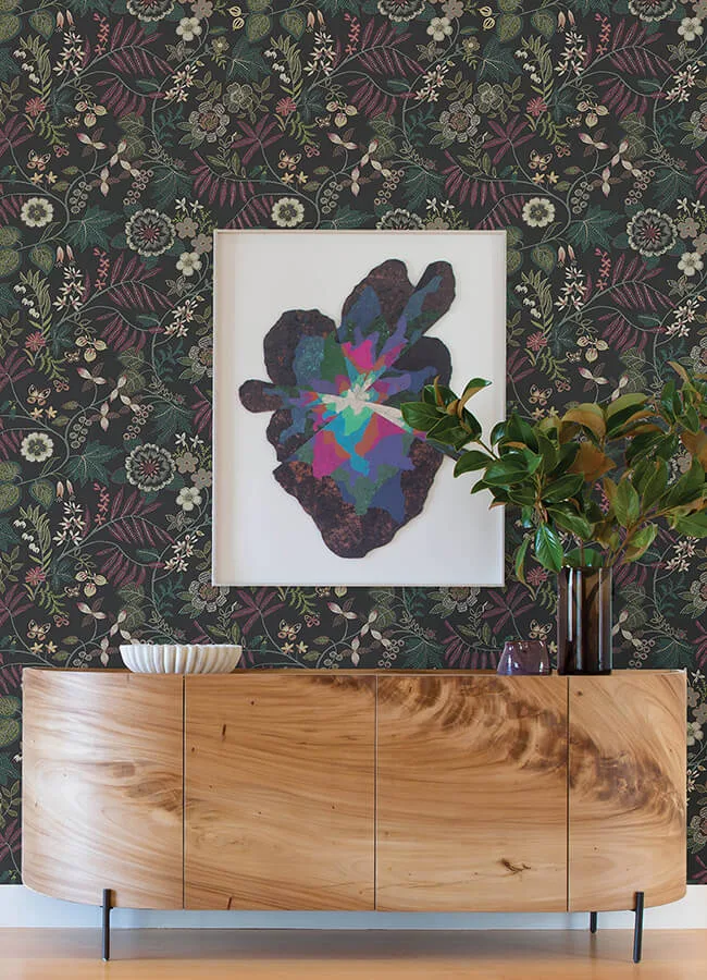 A-Street Prints Marilyn - Black Wallpaper | Buy Online A-Street Prints Marilyn wallpaper, color Black, SKU 4034-72138