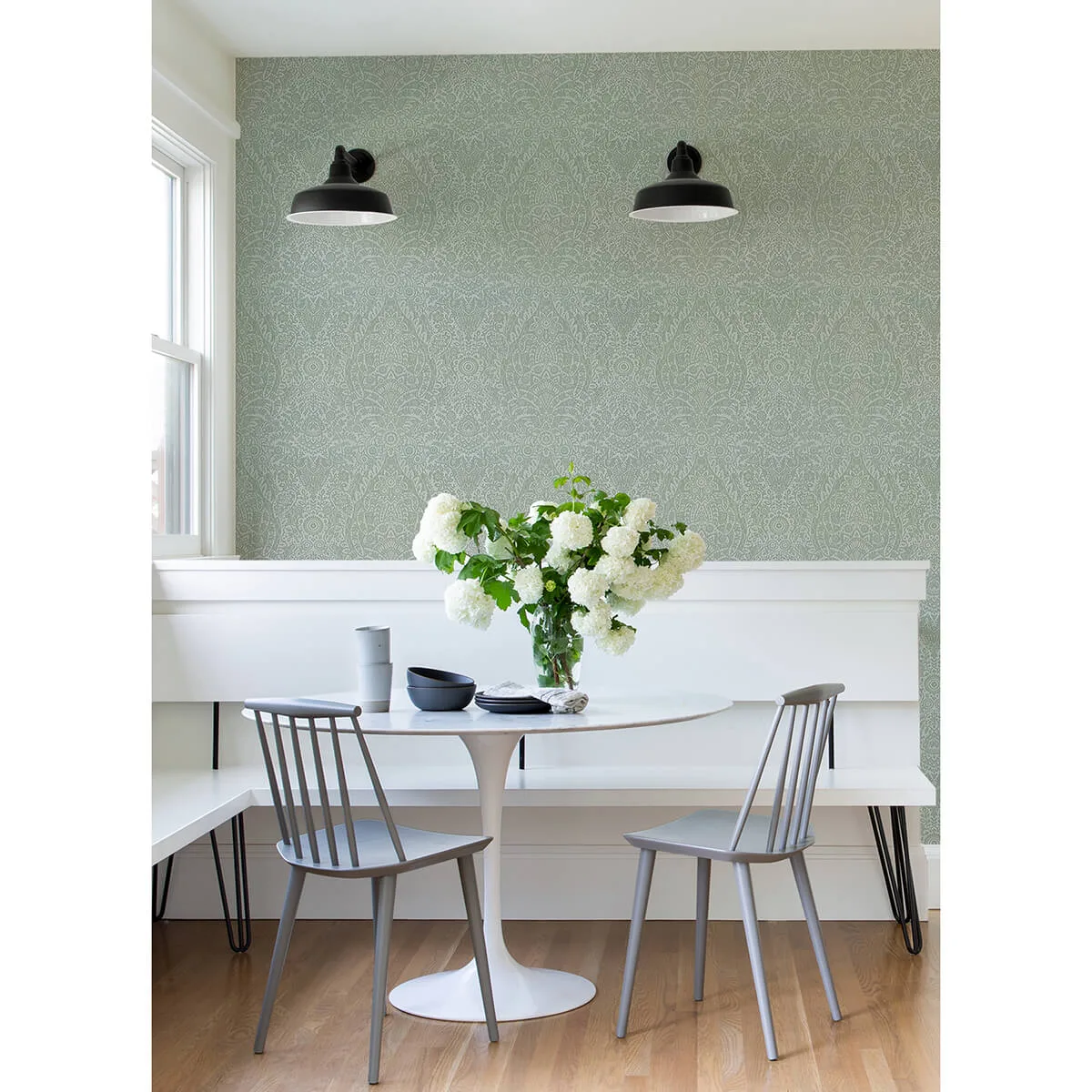 A-Street Prints Maris - Silver Wallpaper | Buy Online A-Street Prints Maris wallpaper, color Silver, SKU 2973-87366