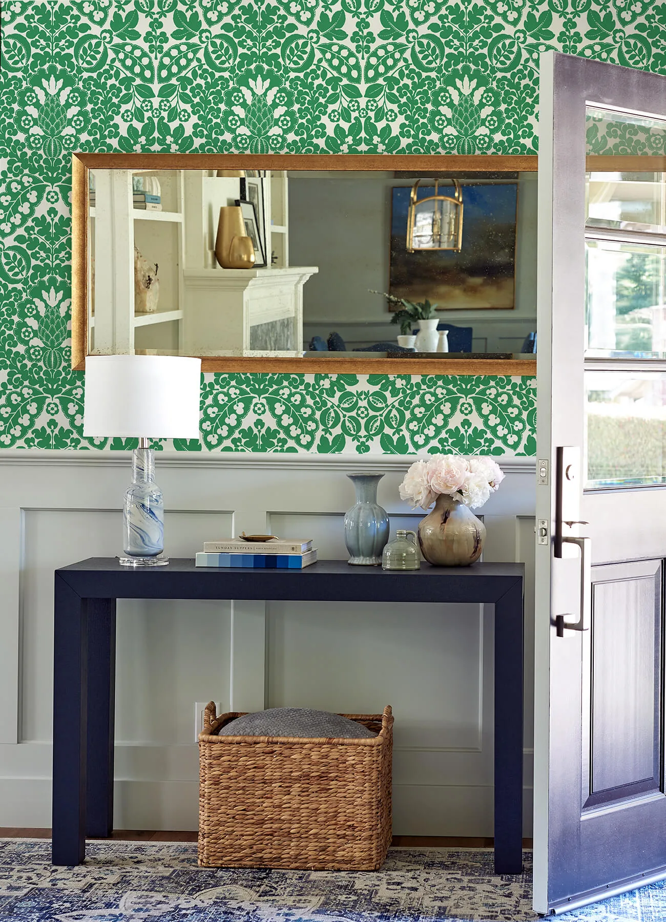 A-Street Prints Marni wallpaper, color Green, SKU 4081-26333
