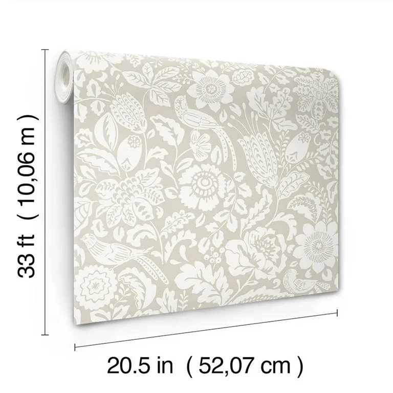 A-Street Prints Marta wallpaper, color Beige, SKU 4147-27361