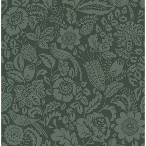 A-Street Prints Marta wallpaper, color Green, SKU 4147-27362