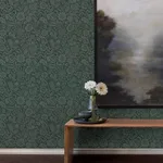A-Street Prints Marta - Green Wallpaper | Buy Online A-Street Prints Marta wallpaper, color Green, SKU 4147-27362