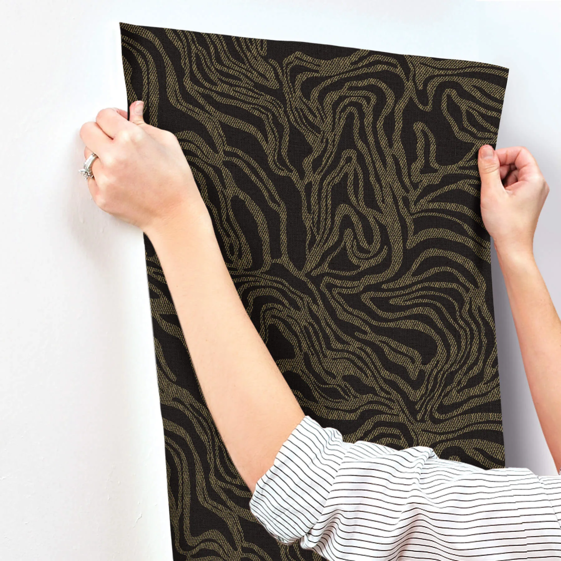 A-Street Prints Massar - Black Wallpaper | Buy Online A-Street Prints Massar wallpaper, color Black, SKU 4177-27709